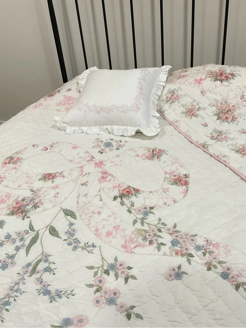 Pottery Barn Love Shack Fancy white quilted